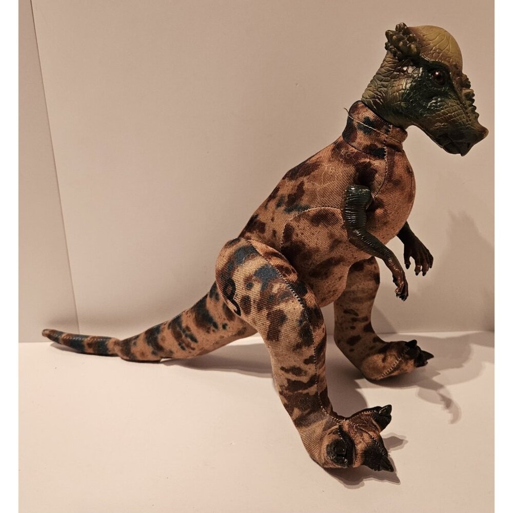 1997 Equity Toys Jurassic Park Lost World Pachycephhlosaurus Plush Soft 16" long